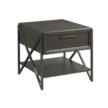274-915 Hammary Furniture Simon Living Room Furniture End Table