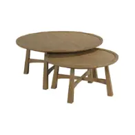 263-911 Hammary Furniture Milo Living Room Furniture Nesting Table