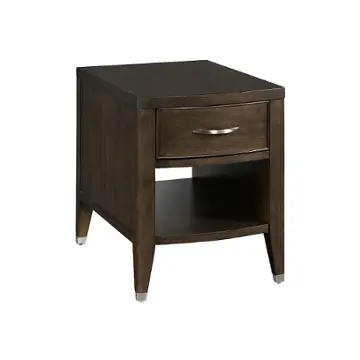 375-917 Hammary Furniture Tesha Living Room Furniture End Table