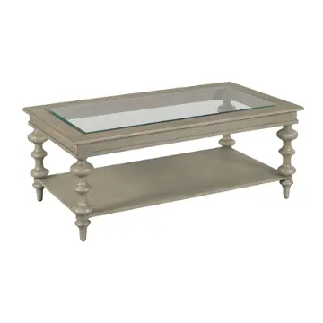 370-910 Hammary Furniture Tigbee - Hamilton Living Room Furniture Cocktail Table
