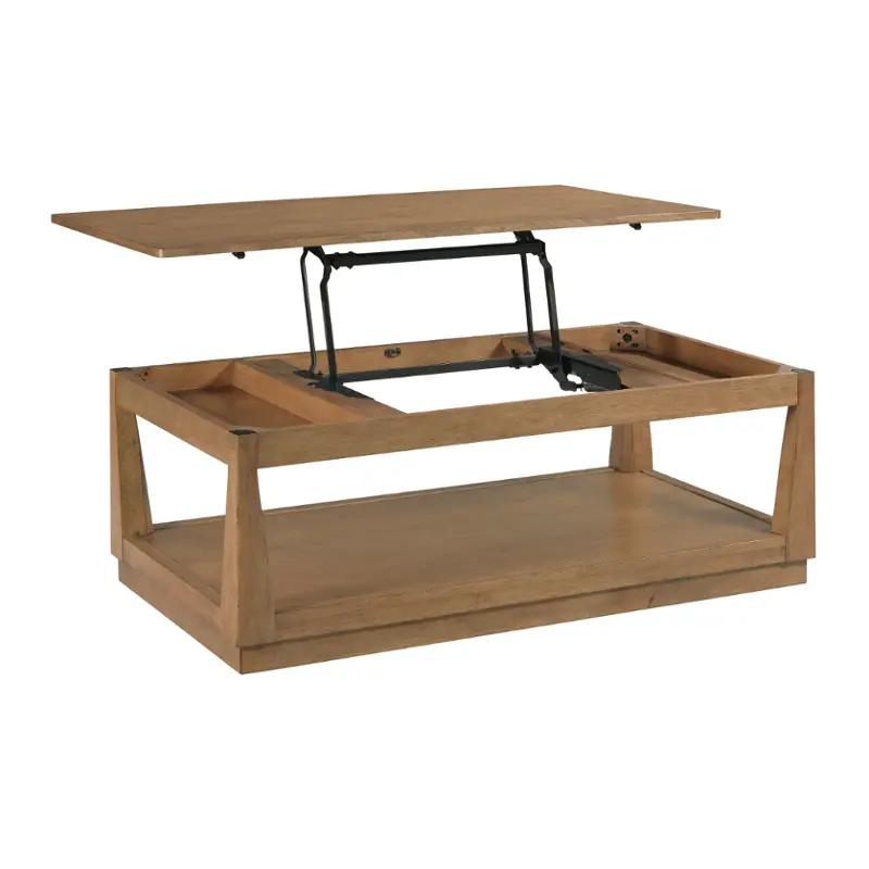 474-910 Hammary Furniture Lift Top Coffee Table With Casters