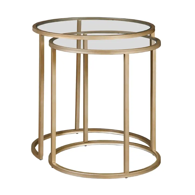 090-1272 Hammary Furniture Hidden Treasures Living Room Furniture Nesting Table