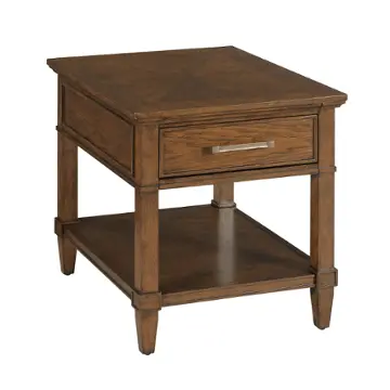 478-915 Hammary Furniture Longham Living Room Furniture End Table