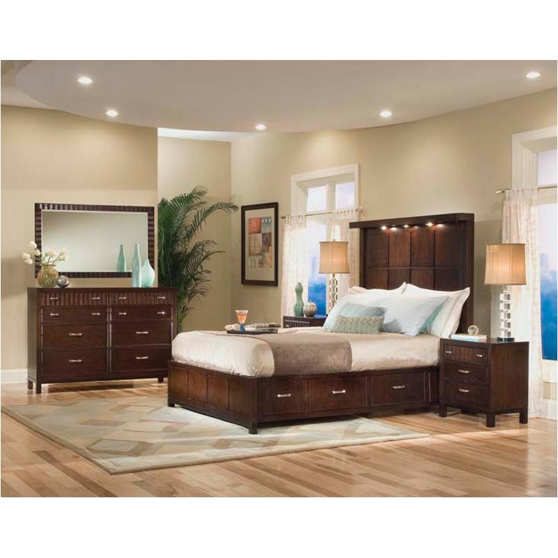760-4715 Legacy Classic Furniture Vista Bedroom Furniture Bed