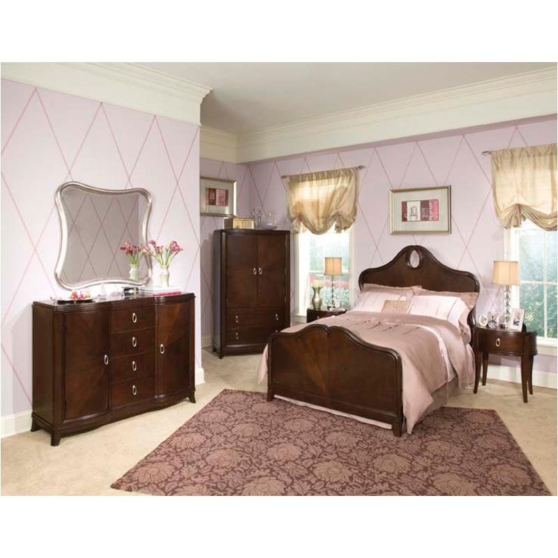 698-4104 Legacy Classic Furniture Glamour Girl Bedroom Furniture Bed
