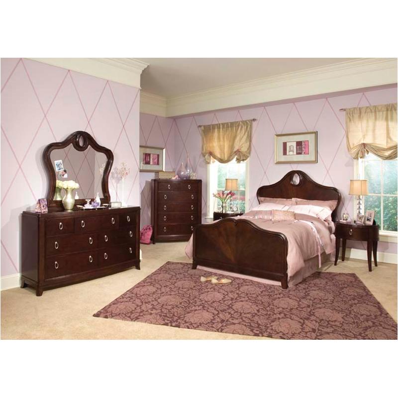 698-4114 Legacy Classic Furniture Glamour Girl Bedroom Furniture Bed