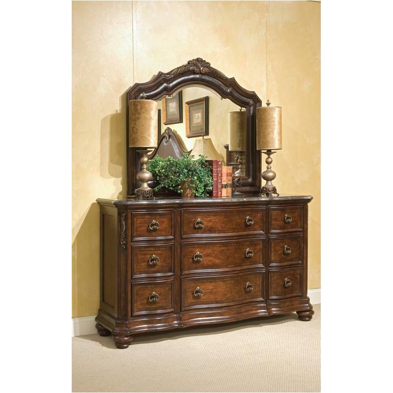 725-0100 Legacy Classic Furniture Rect. Dresser Mirror W/leather 725-0100 Legacy Classic Furniture Rect. Dresser Mirror W/leather