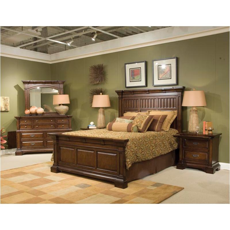 739-4115 Legacy Classic Furniture Artisan Oak Bedroom Furniture Bed