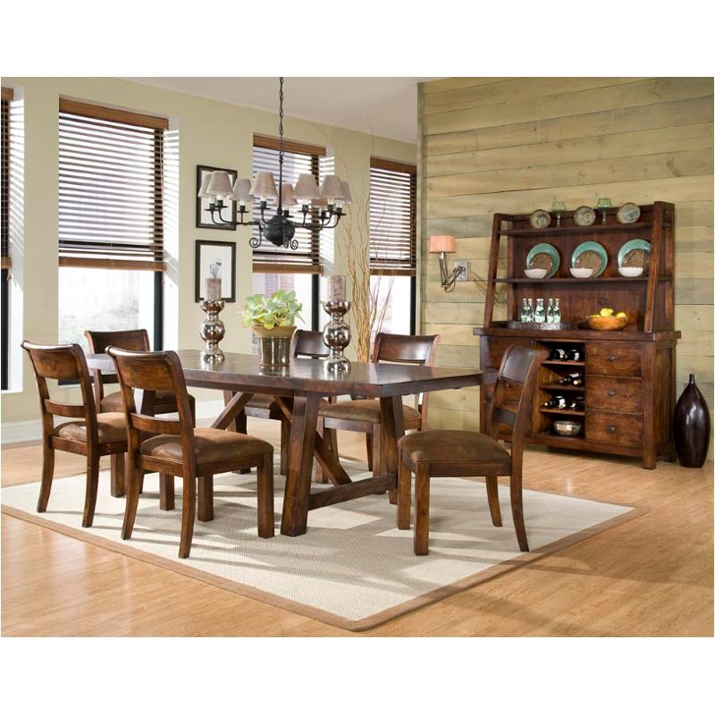 9440-222-t Legacy Classic Furniture Rectangular Trestle Table