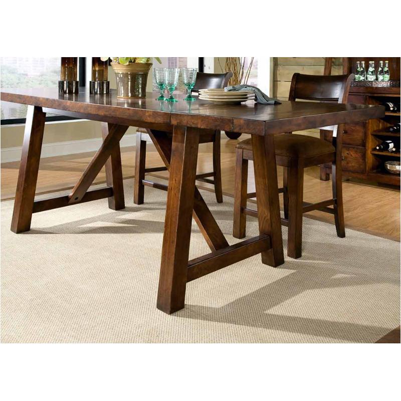 9440-940-t Legacy Classic Furniture Rectangular Trestle Pub Table
