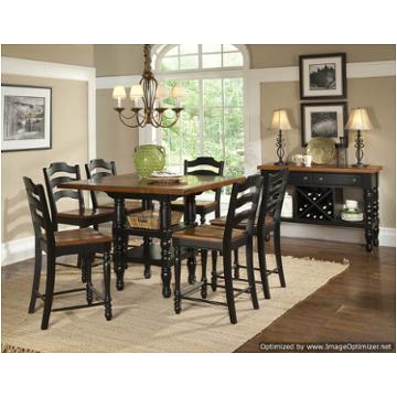9391-520 Legacy Classic Furniture Concord - Black Dining Room Furniture Counter Height Table