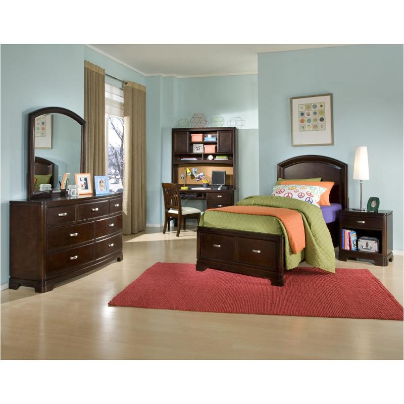 9980-4103-st Legacy Classic Furniture Park City - Merlot Bedroom Furniture Bed