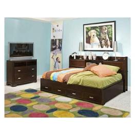 9980-5500 Legacy Classic Furniture Park City - Merlot Bedroom Furniture Bed