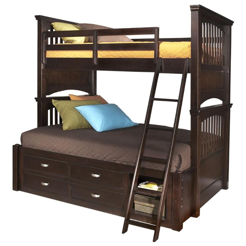 9980-8110 Legacy Classic Furniture Park City - Merlot Bedroom Furniture Bed