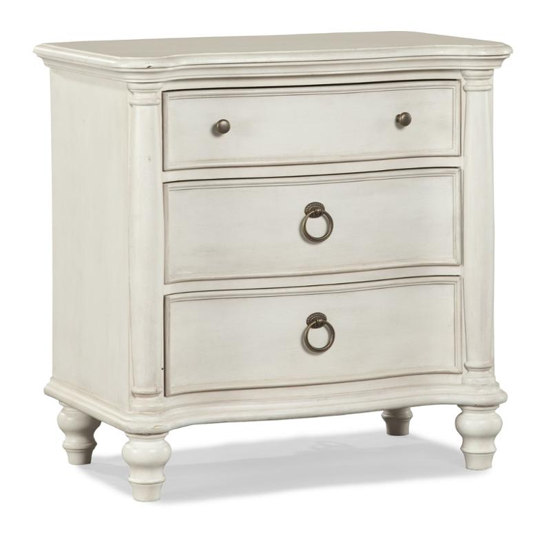 1520-3100 Legacy Classic Furniture Glen Cove - Weathered White Bedroom Furniture Nightstand