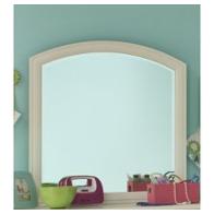 9910-0300 Legacy Classic Furniture Park City - White Bedroom Furniture Mirror