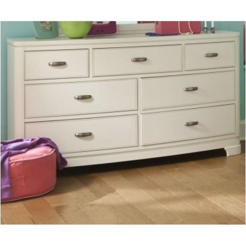 9910-1100 Legacy Classic Furniture Park City - White Bedroom Furniture Dresser