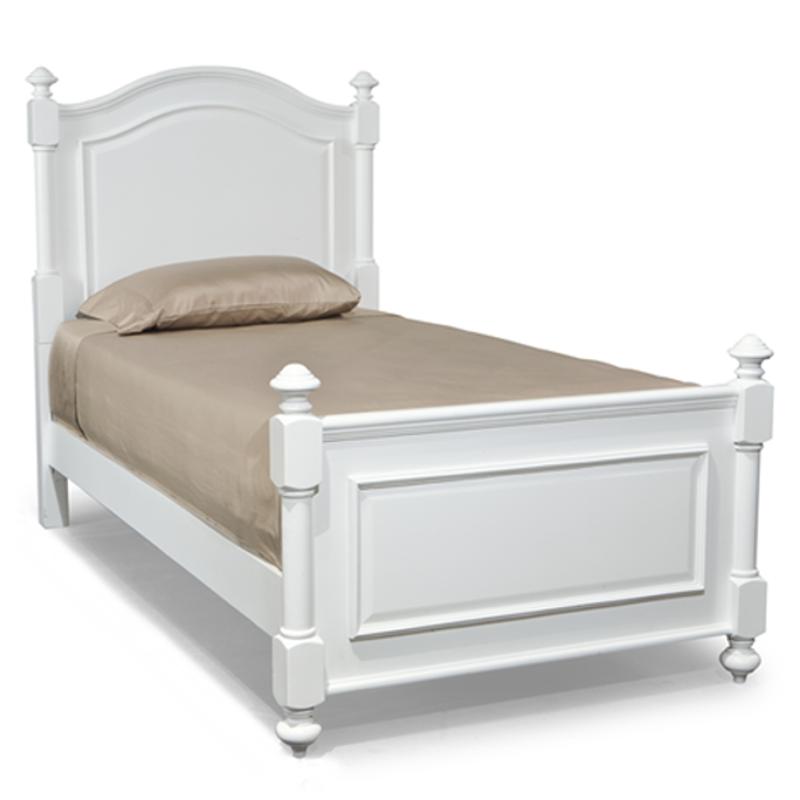 28304103 Legacy Classic Furniture Madison Twin Low Poster Bed
