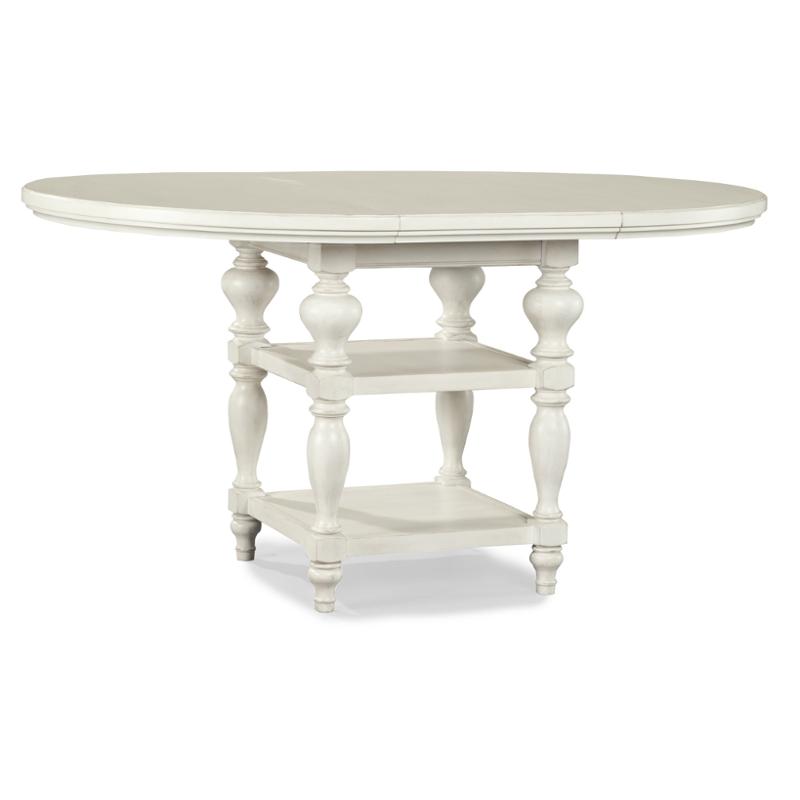 1520-940 Legacy Classic Furniture Glen Cove - Weathered White Dining Room Furniture Counter Height Table