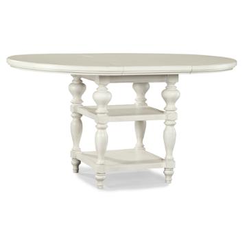 1520-940 Legacy Classic Furniture Glen Cove - Weathered White Dining Room Furniture Counter Height Table