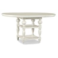 1520-940 Legacy Classic Furniture Glen Cove - Weathered White Dining Room Furniture Counter Height Table