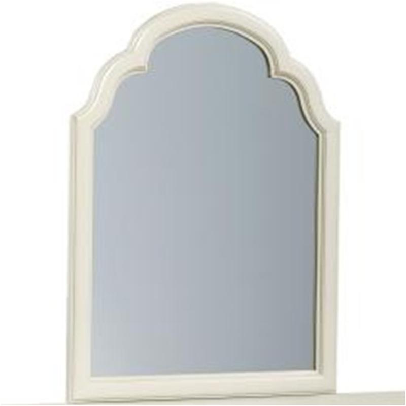 3832-0100 Legacy Classic Furniture Inspirations - White Bedroom Furniture Mirror