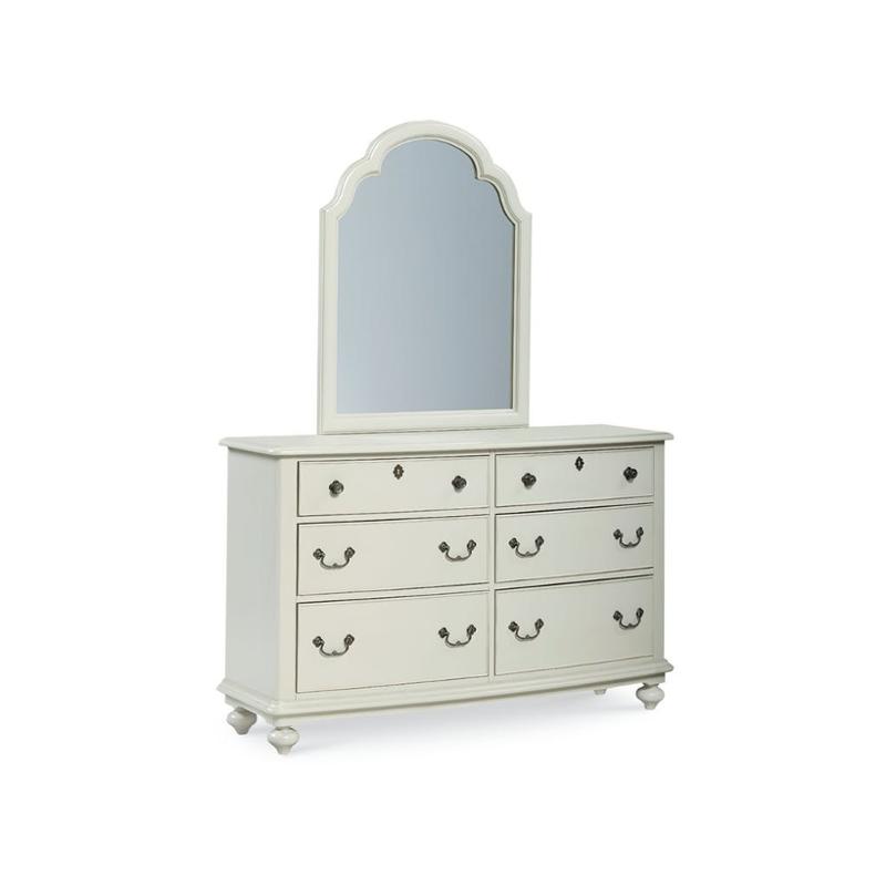 3830-1100 Legacy Classic Furniture Inspirations - Mist Bedroom Furniture Dresser
