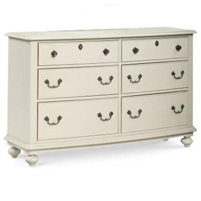 3832-1100 Legacy Classic Furniture Inspirations - White Bedroom Furniture Dresser