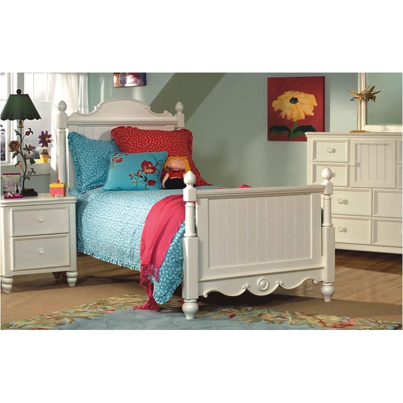 481-4103c Legacy Classic Furniture Twin Low Poster Bed