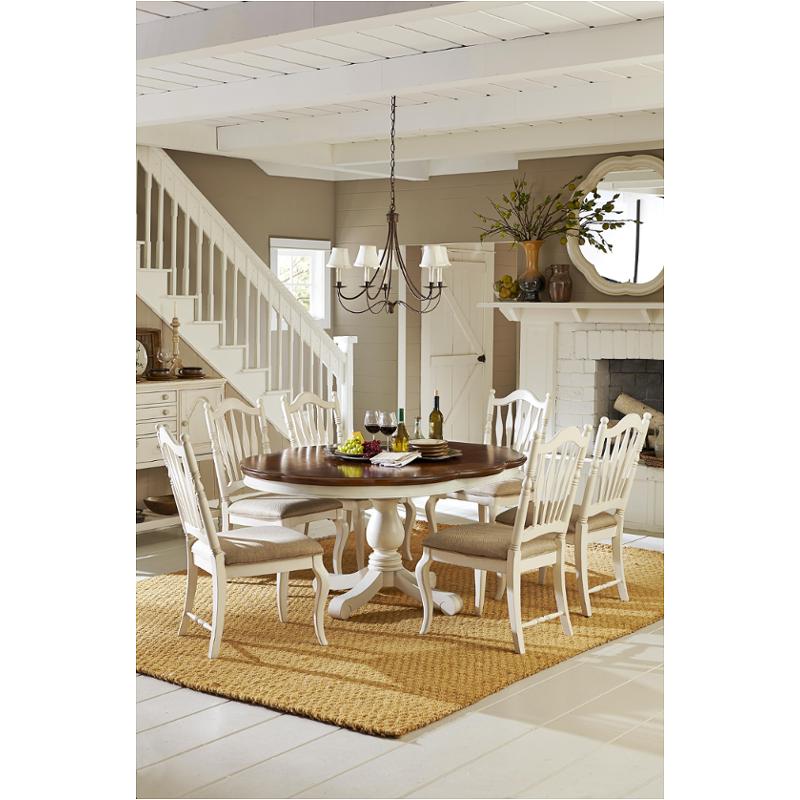 3510-940-t Legacy Classic Furniture Haven - White Dining Room Furniture Dining Table