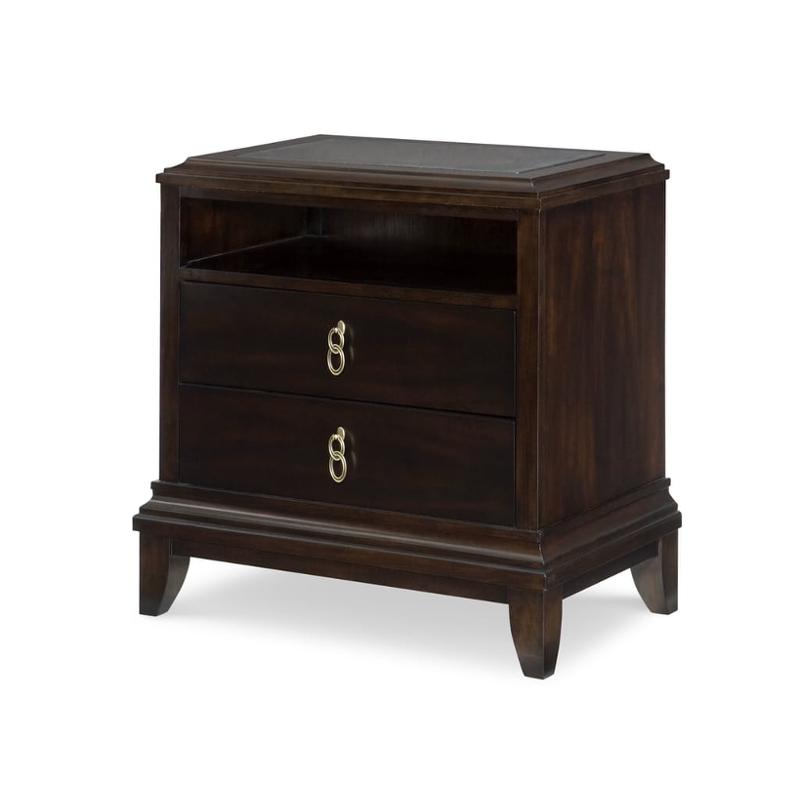 4450-3200 Legacy Classic Furniture Bedside Chest With Stone 4450-3200 Legacy Classic Furniture Bedside Chest With Stone
