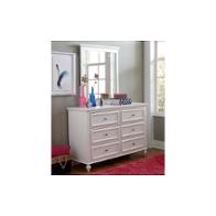 5811-0100 Legacy Classic Furniture Academy - White Bedroom Furniture Mirror