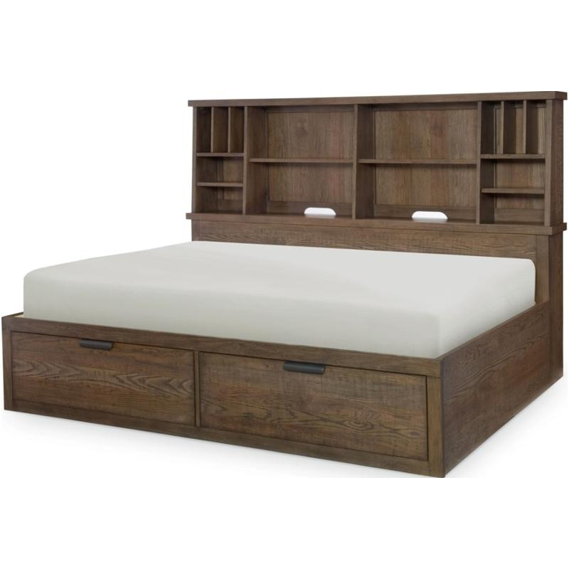 【R&B】Legacy 5900-5500 Legacy Classic Furniture Twin Bookcases Lounge Bed