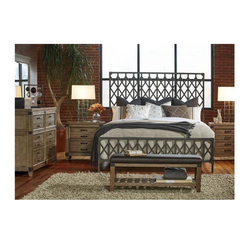 5610-5005 Legacy Classic Furniture Metalworks Bedroom Furniture Bed