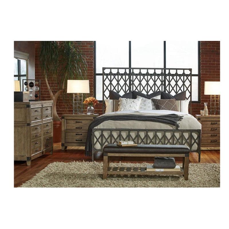 5610-5006 Legacy Classic Furniture Metalworks Bedroom Furniture Bed