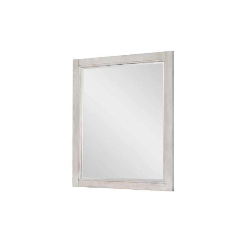 0833-0100 Legacy Classic Furniture Summer Camp - Stone Path White Bedroom Furniture Mirror