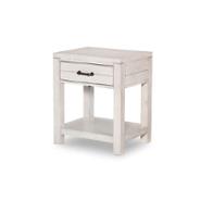 0833-3101 Legacy Classic Furniture Summer Camp - Stone Path White Bedroom Furniture Nightstand