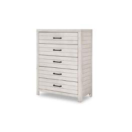 0833-2200 Legacy Classic Furniture Summer Camp - Stone Path White Bedroom Furniture Chest