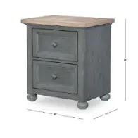 1970-3100 Legacy Classic Furniture Cone Mills Bedroom Furniture Nightstand