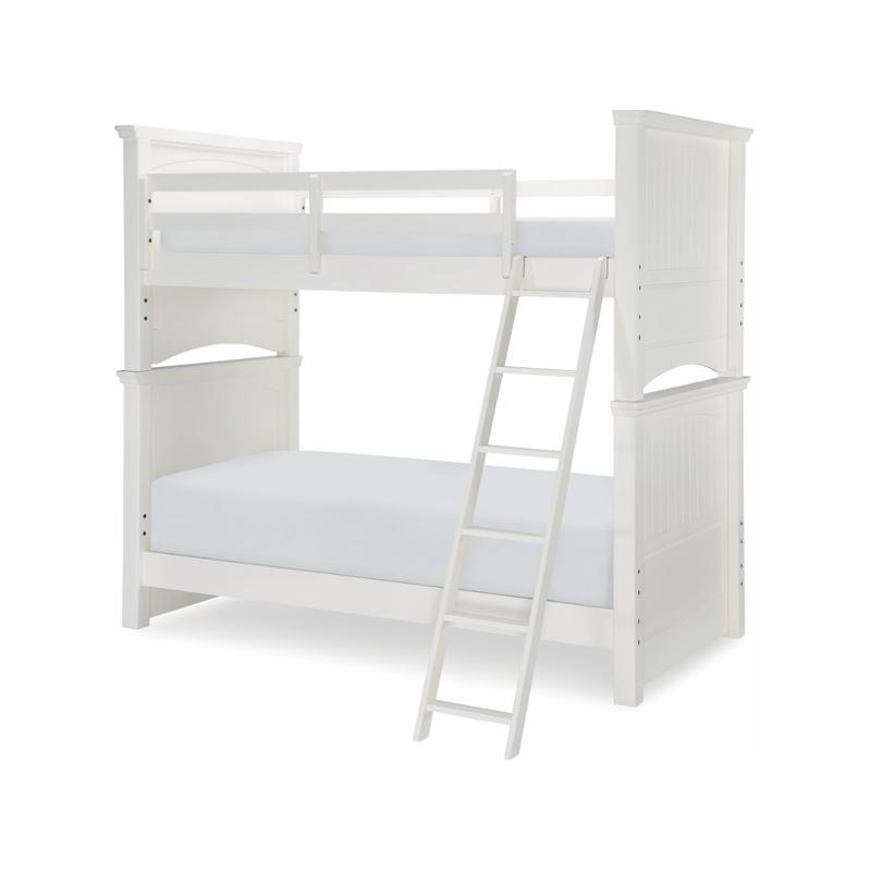 N6481-8130 Legacy Classic Furniture Summerset - Ivory Bedroom Furniture Bed