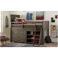 8830-8333 Legacy Classic Furniture Bunkhouse Twin Mid Loft Bed