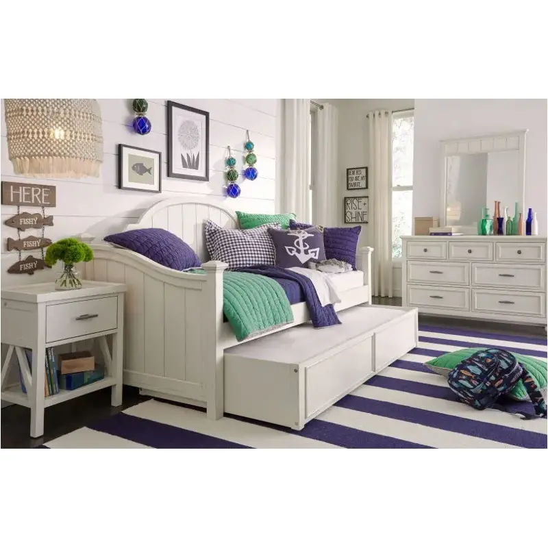 8971-3101 Legacy Classic Furniture Open Night Stand - White