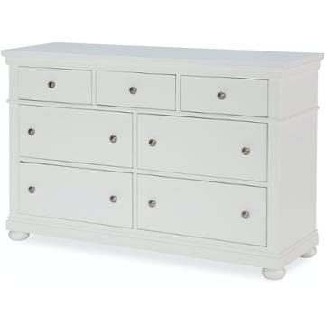 9815-1100 Legacy Classic Furniture Canterbury - White Bedroom Furniture Dresser