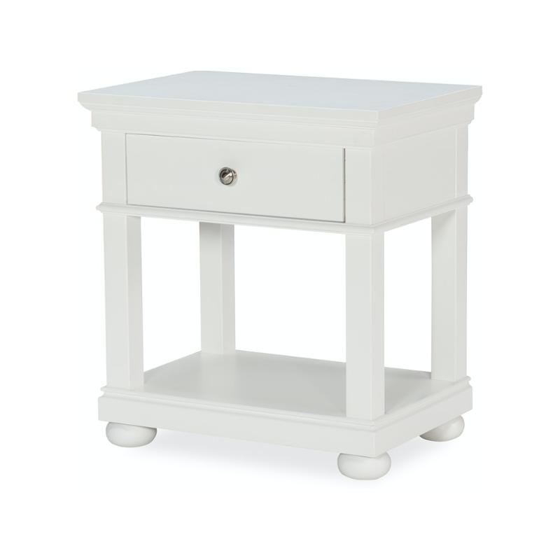 9815-3101 Legacy Classic Furniture Canterbury - White Bedroom Furniture Nightstand