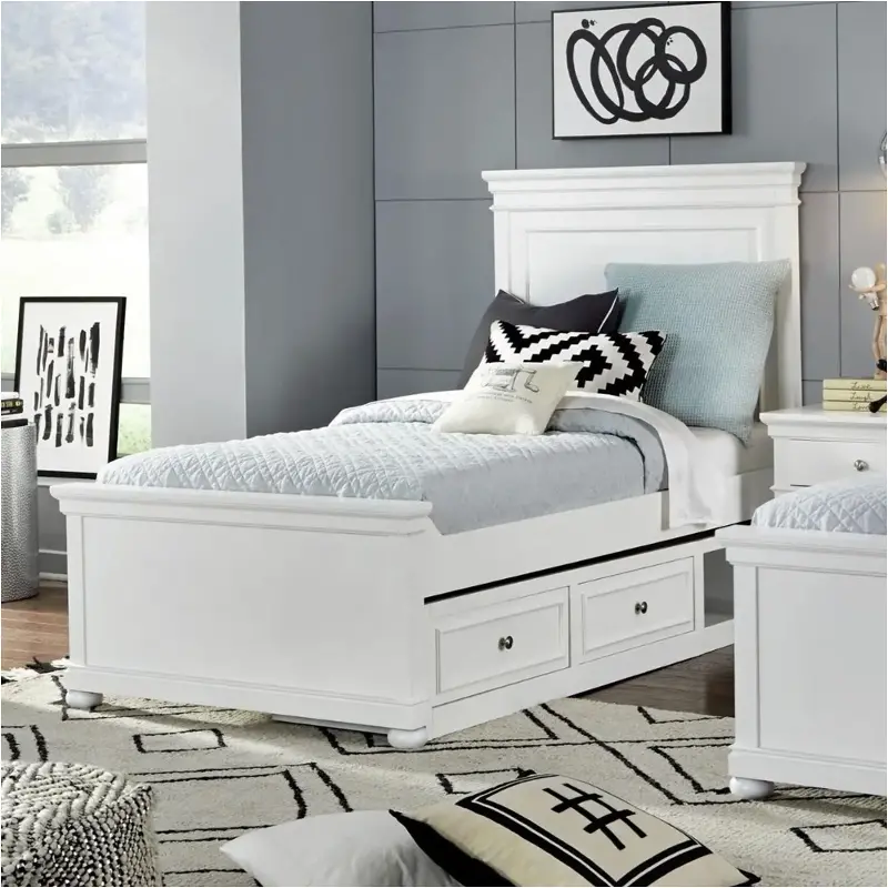 9815-4103 Legacy Classic Furniture Canterbury - White Bedroom Furniture Bed
