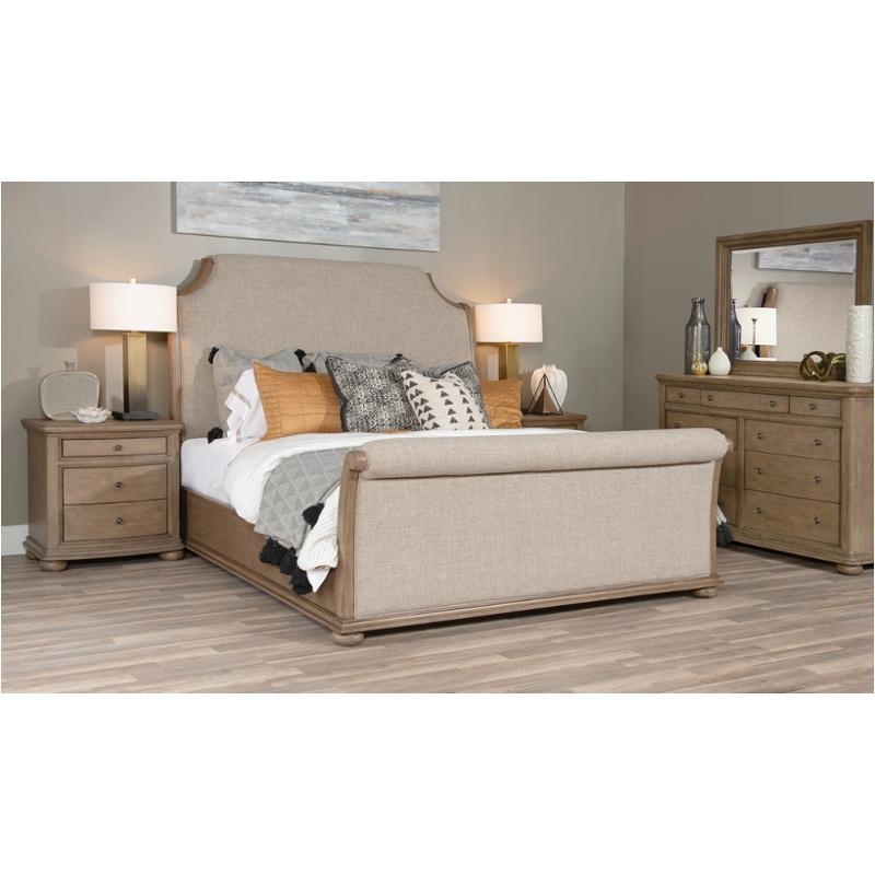 02004306 Legacy Classic Furniture King Upholstered Sleigh Bed