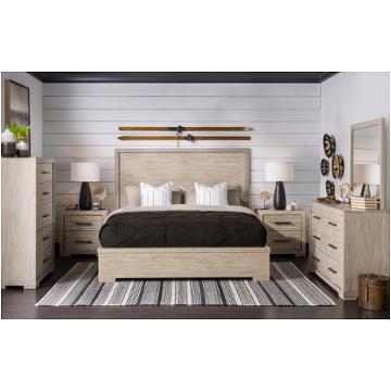 1732-4105 Legacy Classic Furniture Westwood - Weather Oak Bedroom Furniture Bed