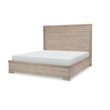 1732-4106-ck Legacy Classic Furniture Westwood - Weather Oak Bedroom Furniture Bed