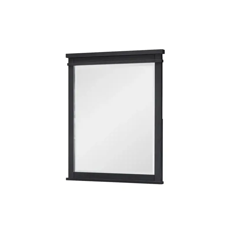 1860-0100 Legacy Classic Furniture Flatiron - Midnight Bedroom Furniture Mirror