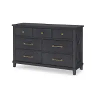 1860-1100 Legacy Classic Furniture Flatiron - Midnight Bedroom Furniture Dresser